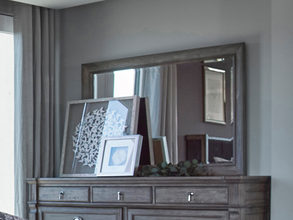 Alderwood Dresser Mirror French Grey