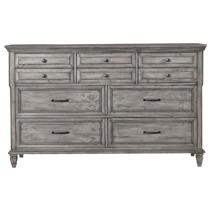 Avenue 4-piece Eastern King Bedroom Set Weathered Grey