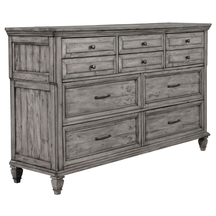 Avenue 5-piece Eastern King Bedroom Set Weathered Grey