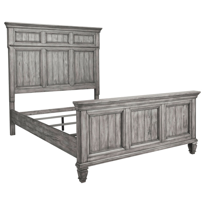 Avenue 5-piece California King Bedroom Set Weathered Grey