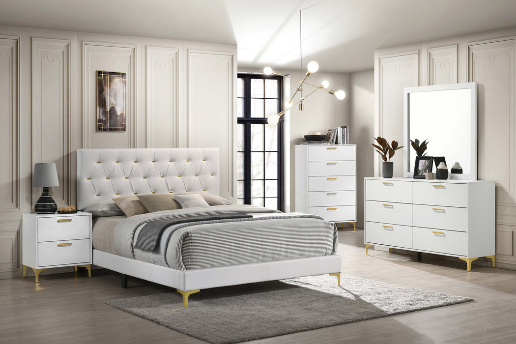 Kendall 5-drawer Bedroom Chest White