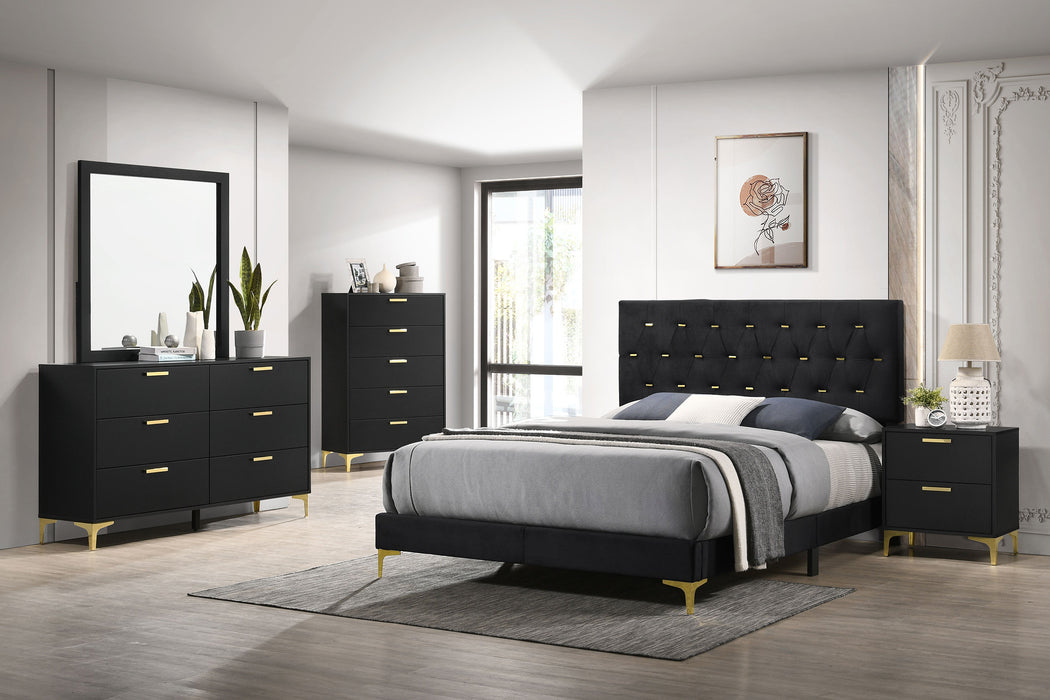 Kendall 5-drawer Bedroom Chest Black