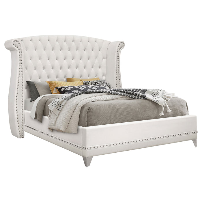 Barzini 4-piece Queen Bedroom Set White