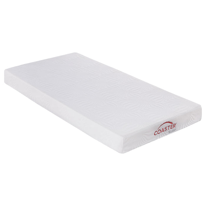 Joseph 6" Twin Memory Foam Mattress White