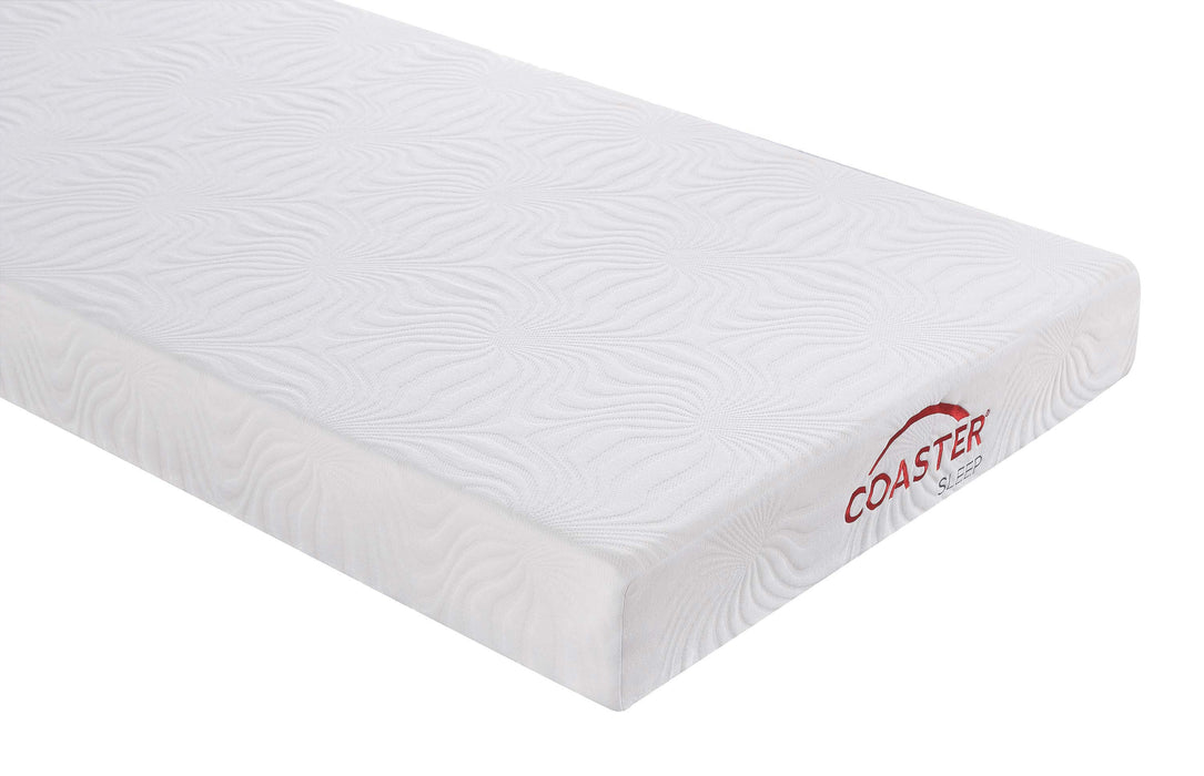 Joseph 6" Twin Memory Foam Mattress White