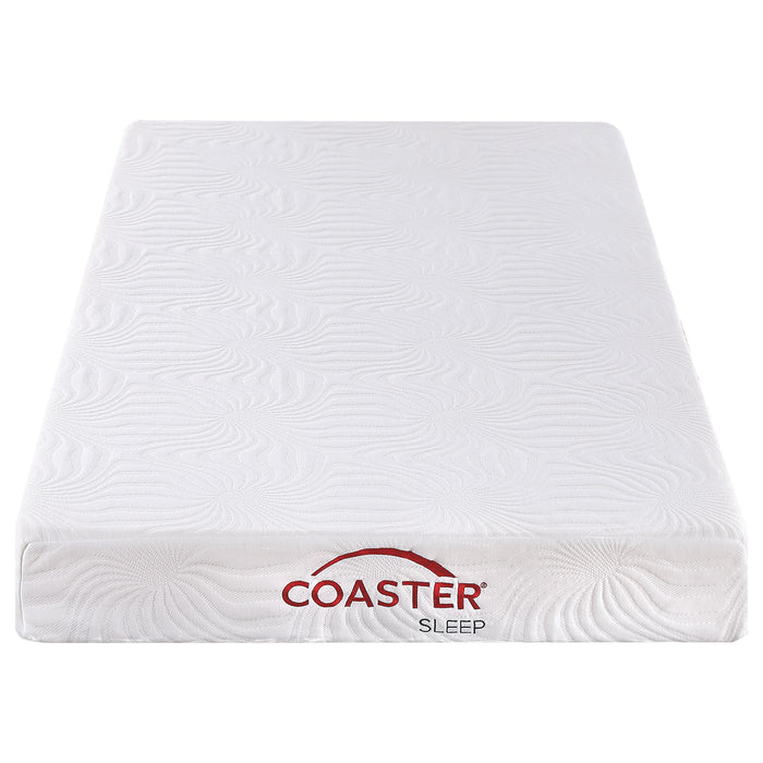 Joseph 6" Twin Long Memory Foam Mattress White