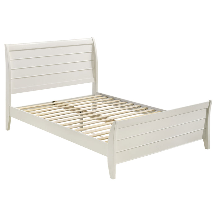 Selena 4-piece Full Bedroom Set Cream White