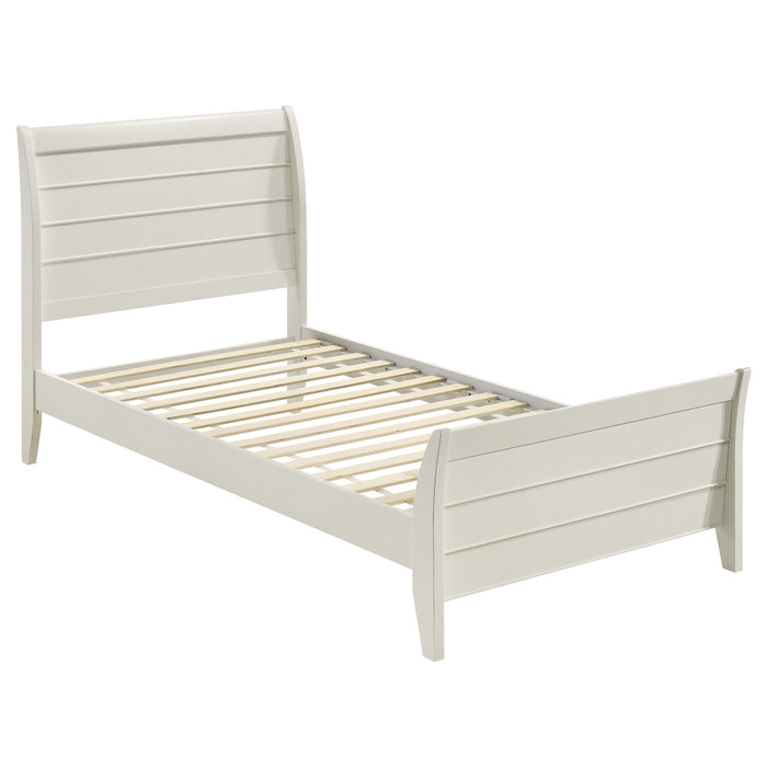 Selena 4-piece Twin Bedroom Set Cream White