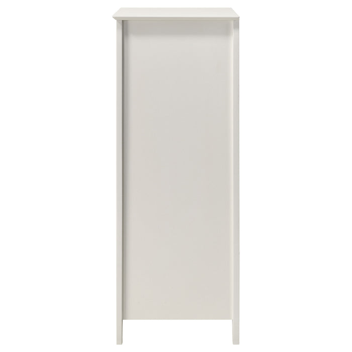 Selena 5-drawer Bedroom Chest Cream White