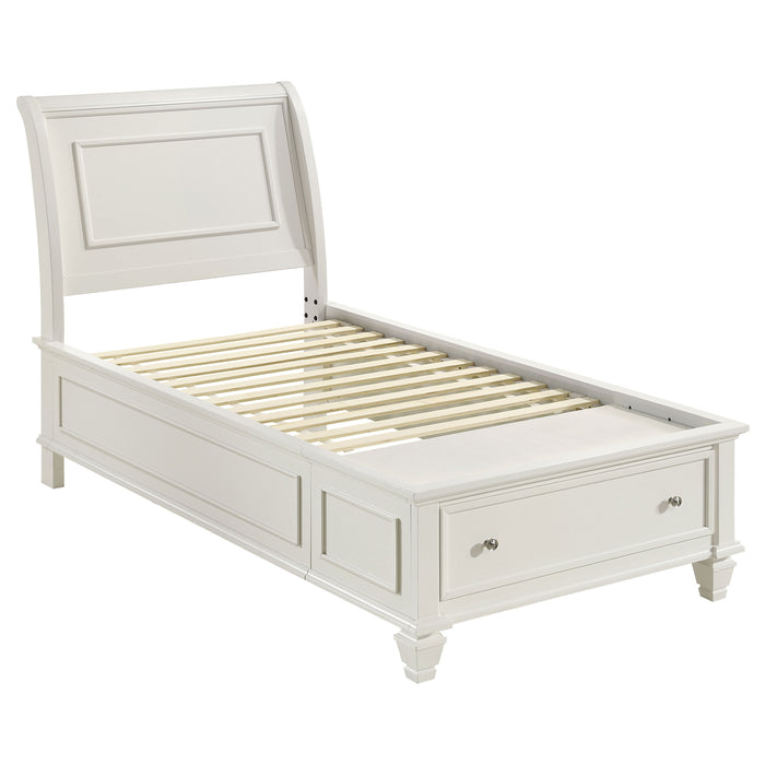 Selena 4-piece Twin Bedroom Set Cream White