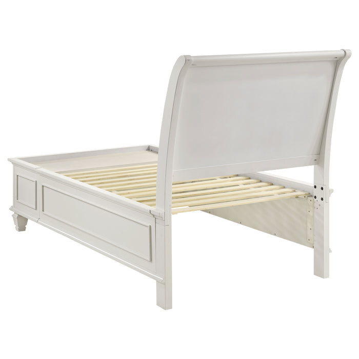 Selena 5-piece Twin Bedroom Set Cream White