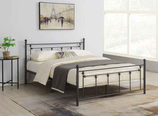 Canon Metal Full Open Frame Bed Gunmetal