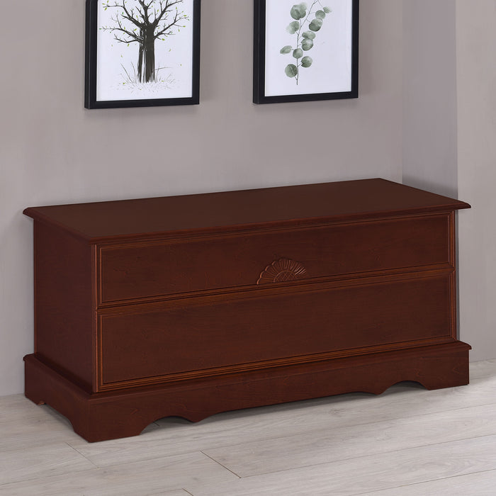 Paula Cedar Chest Warm Brown