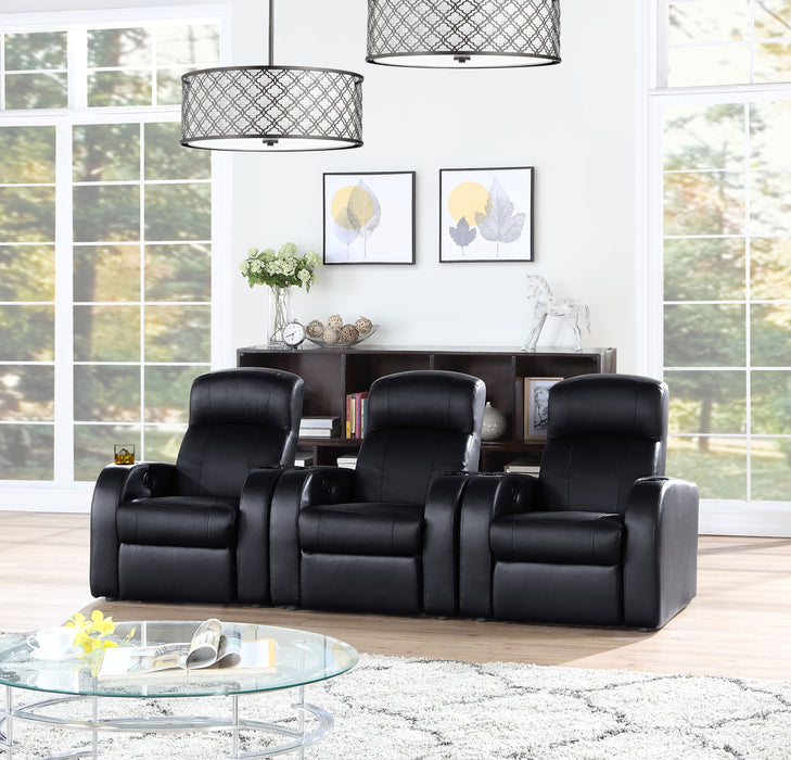 Cyrus 3-piece Upholstered Home Theater Seating