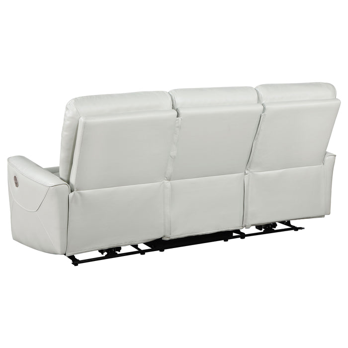 Greenfield 3-piece Power Reclining Sofa Set Ivory