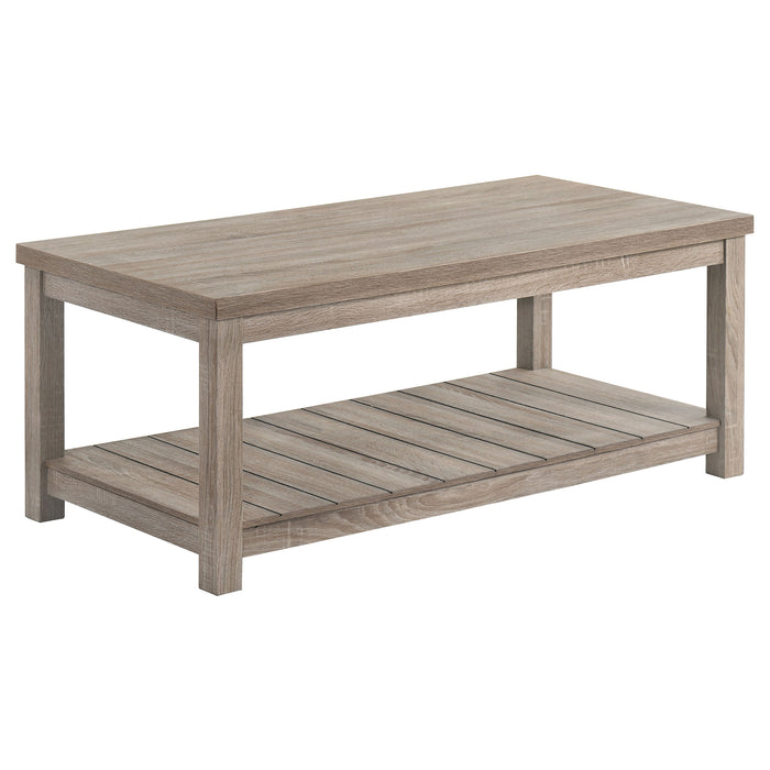 Colter 3-piece Engineered Wood Coffee Table Set Greige