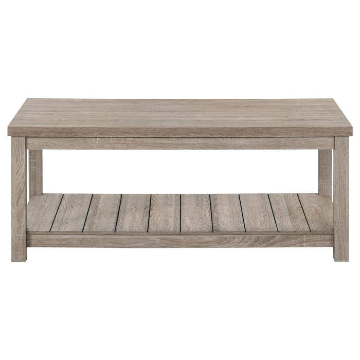 Colter 3-piece Engineered Wood Coffee Table Set Greige