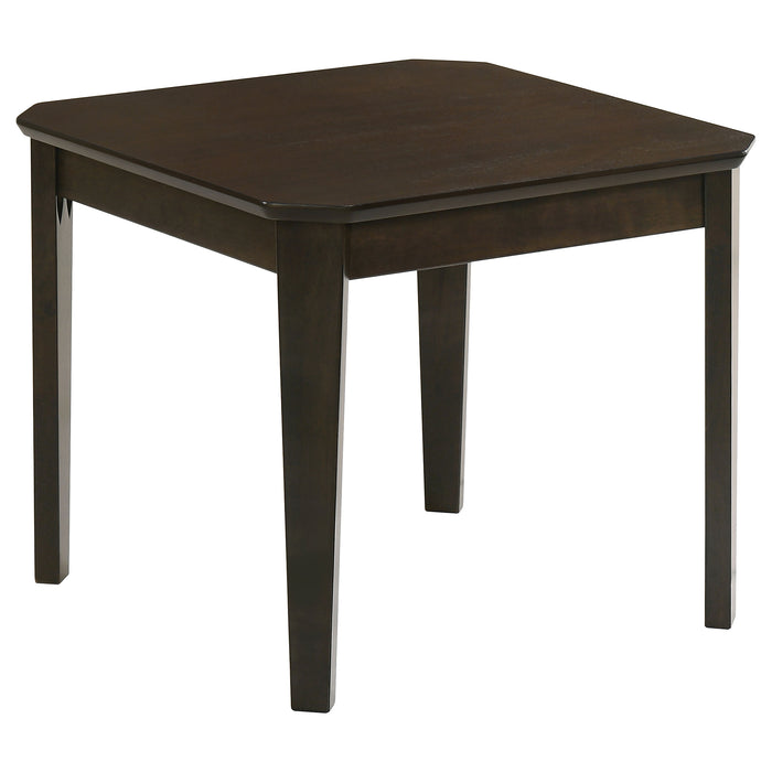 Amaro 3-piece Coffee and End Table Set Dark Brown