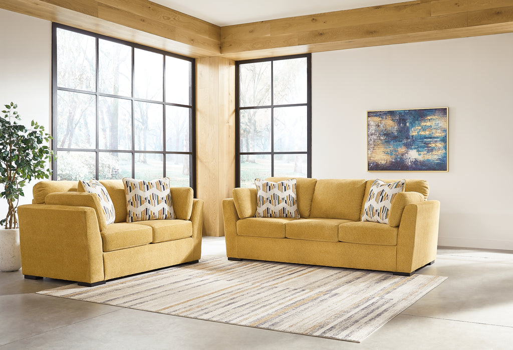 Keerwick Sofa, Loveseat, Chair and Ottoman