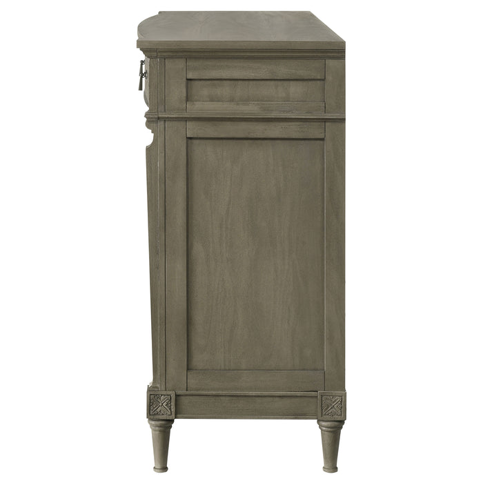 Alderwood 9-drawer Dresser French Grey