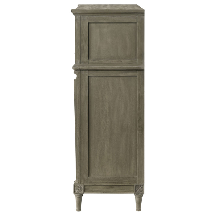 Alderwood 5-drawer Bedroom Chest French Grey