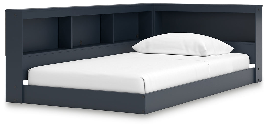 Simmenfort Twin Bookcase Storage Bed