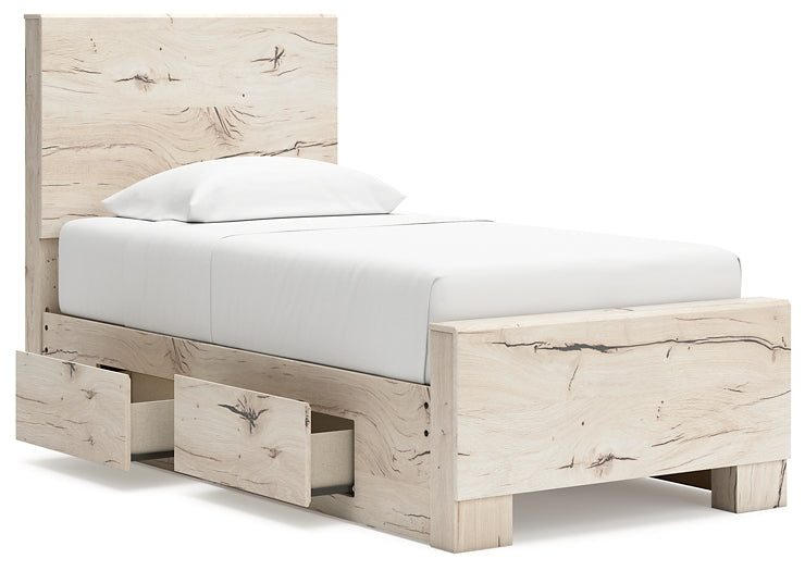 Lawroy Twin Panel Bed with Storage