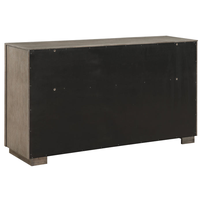 Durango 8-drawer Dresser Washed Oak