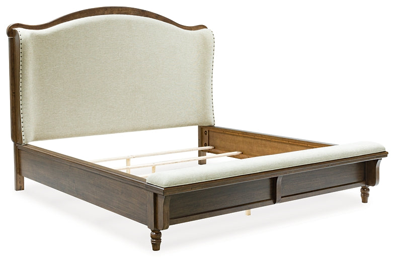 Sturlayne Queen Upholstered Panel Bed