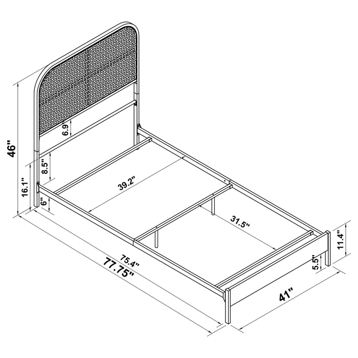 TWIN BED