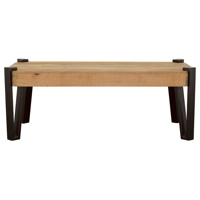 Winston Rectangular Wood Top Coffee Table Natural