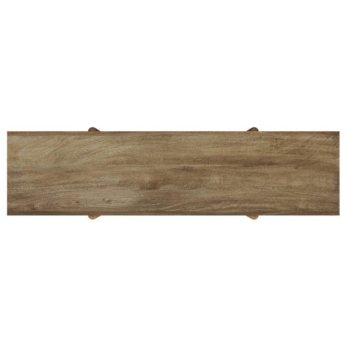 Darius Solid Wood Entryway Console Table Natural Mango