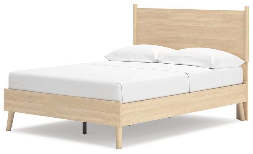 Cabinella Full Platform Panel Bed with 2 Nightstands