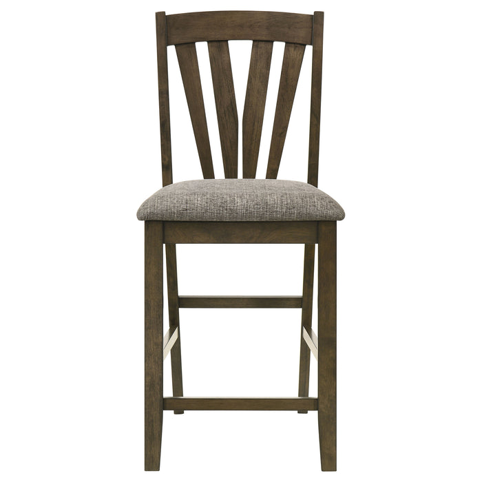 Canfield Counter Height Dining Side Chair Brown (Set of 2)