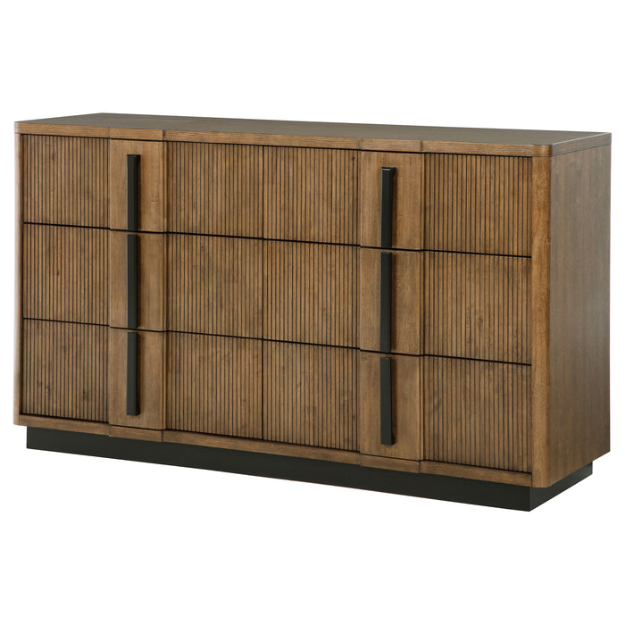 Terrace 6-drawer Dresser Cabinet Ash Brown