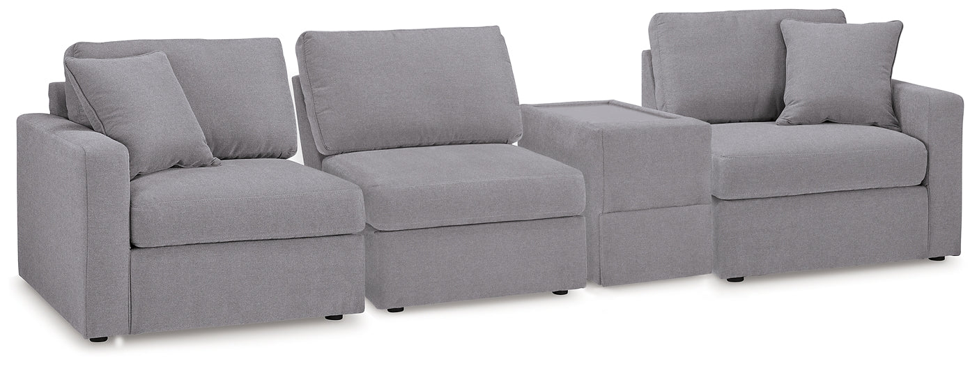 Modmax 4-Piece Sectional with Storage Console