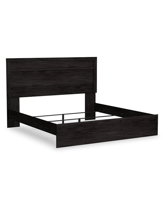 Belachime King Panel Bed with Dresser