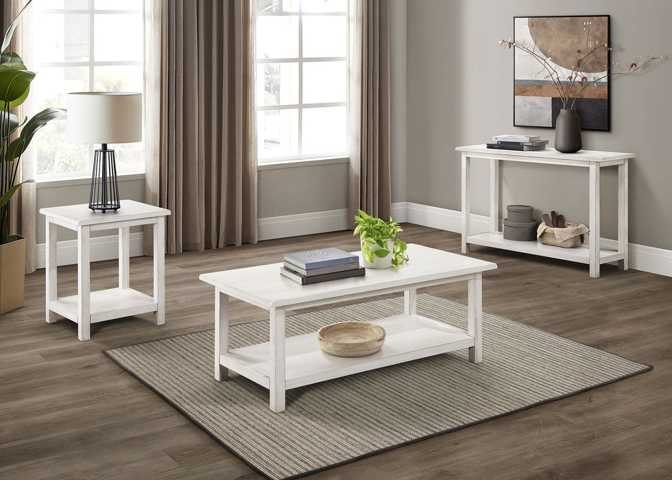 Payne Wood Entryway Sofa Console Table White