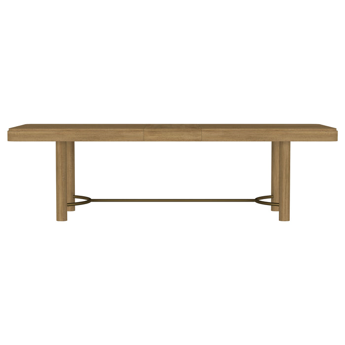 Arini 104-inch Extension Leaf Dining Table Sand Wash