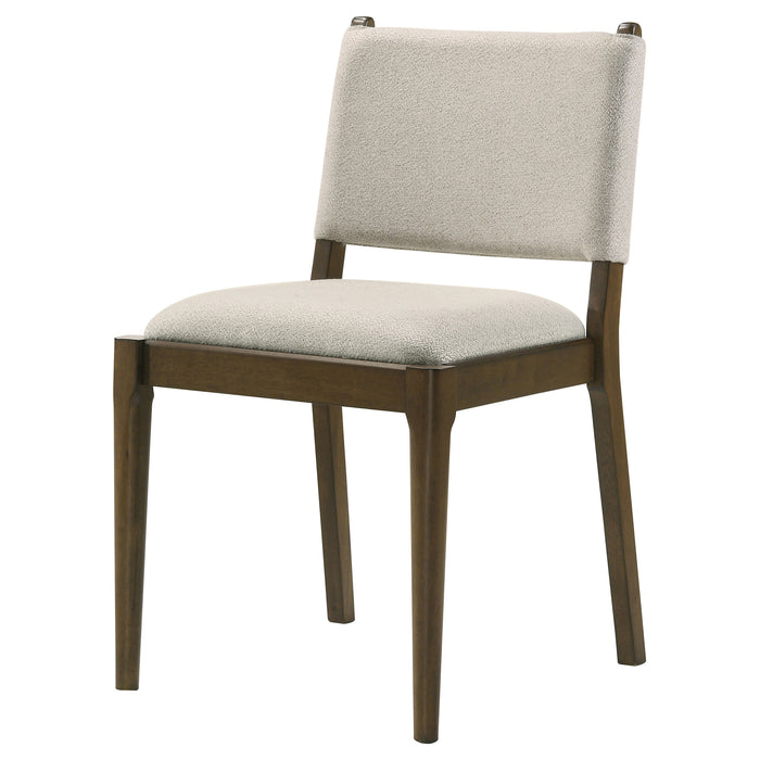 Ottowa Upholstered Dining Side Chair Brown (Set of 2)