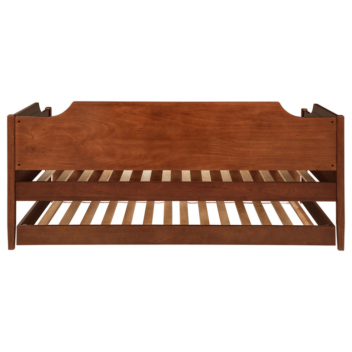 Redding Wood Twin Daybed With Trundle Cherry